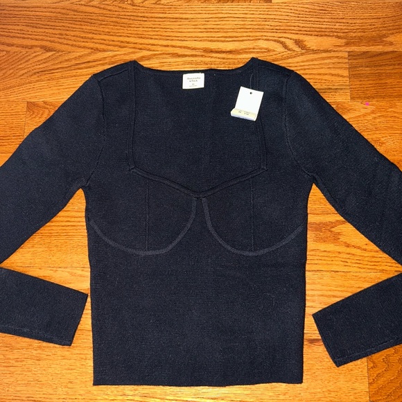 Corset Sweater Top - Picture 2 of 3